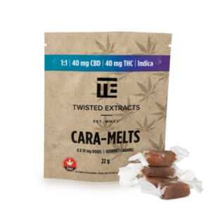 Cara-Melts THC Gummy Candy Package from Doctor Dutch Online Cannabis Dispensary Canada