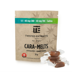 Cara-Melts THC Gummy Candy Package from Doctor Dutch Online Cannabis Dispensary Canada