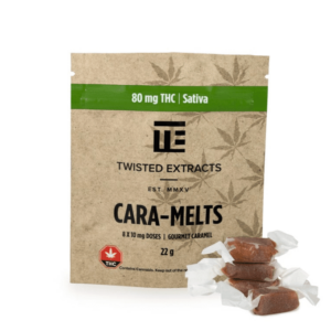 Cara-Melts THC Gummy Candy Package from Doctor Dutch Online Cannabis Dispensary Canada