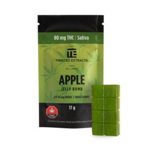 Apple THC Gummy Candy Package from Doctor Dutch Online Cannabis Dispensary Canada