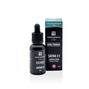 Sativa Tincture Bottle from Doctor Dutch Online Dispensary Canada