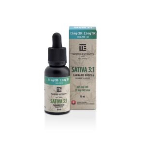 Sativa Tincture Bottle from Doctor Dutch Online Dispensary Canada