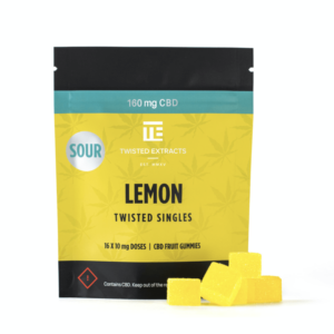 Lemon THC Gummy Candy Package from Doctor Dutch Online Dispensary Canada