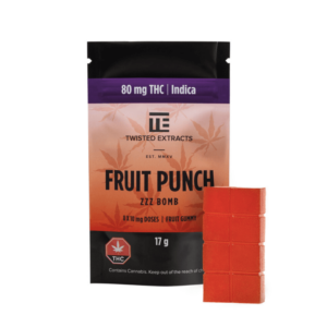 Fruit Punch THC Gummy Candy Package from Doctor Dutch Online Dispensary Canada