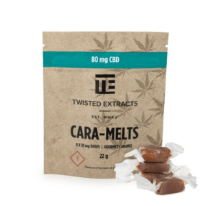 Cara-Melts THC Gummy Candy Package from Doctor Dutch Online Cannabis Dispensary Canada